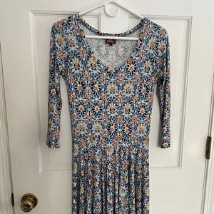 Salaam full-skirted dress